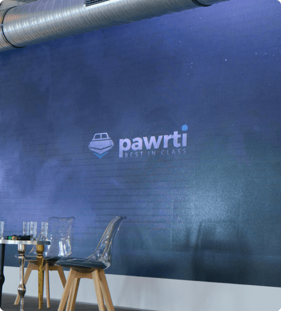 pawrti light logo