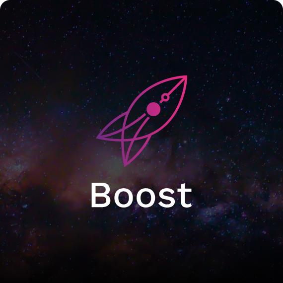 Boost Logo Brand Identity