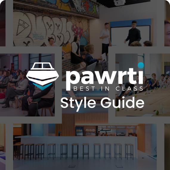 Pawrti - Design system style guide